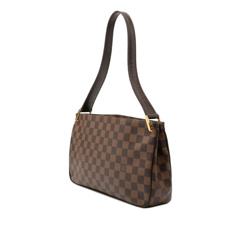 LOUIS VUITTON Brown Damier Leather Shoulder Bag - Picture 2 of 6